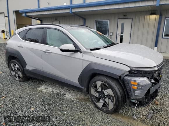 2024 Hyundai Kona Limited with VIN KM8HE3A33RU160132, listed as a Copart auction lot 84036524 with 1,188 mi miles and Salvage title. Bid and sale history available at DreamBid. Image 4.