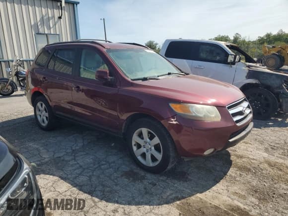 ✅ 2007 Hyundai Santa Fe SE • VIN: 5NMSH13E27H017097 • Lot: 69266534. Listed on Copart with 105,039 mi. Free auction sales archive from the USA and detailed vehicle history report at DreamBid. Image 4.