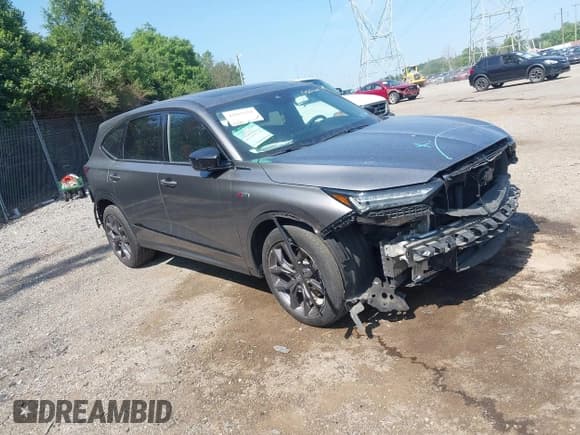 ✅ 2022 Acura MDX w/A-Spec Package • VIN: 5J8YE1H09NL050160 • Лот: 42602150. Опубликован ранее на IAAI с пробегом 57 187 миль. Бесплатный доступ к архиву аукционных продаж из США и подробный отчёт об истории автомобиля на DreamBid. Изображение 1.