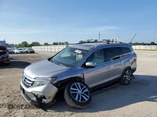 ✅ 2018 Honda Pilot Touring • VIN: 5FNYF6H99JB025070 • Лот: 64745825. Опубликован ранее на Copart с пробегом 81 461 миль. Бесплатный доступ к архиву аукционных продаж из США и подробный отчёт об истории автомобиля на DreamBid. Изображение 1.