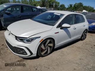 ✅ 2024 Volkswagen Golf GTI S • VIN: WVWGA7CD5RW147878 • Лот: 61032694. Опубликован ранее на Copart с пробегом 2 324 миль. Бесплатный доступ к архиву аукционных продаж из США и подробный отчёт об истории автомобиля на DreamBid. Изображение 1.