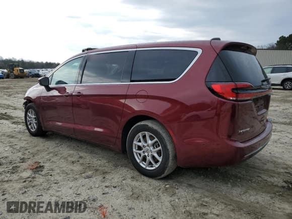 ✅ 2023 Chrysler Pacifica Touring L • VIN: 2C4RC1BG7PR617801 • Lot: 50346075. Listed on Copart with 21,673 mi. Free auction sales archive from the USA and detailed vehicle history report at DreamBid. Image 2.