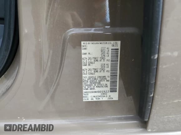 ✅ 2022 Nissan Frontier SV • VIN: 1N6ED1EKXNN605922 • Lot: 70353795. Listed on Copart with 39,264 mi. Free auction sales archive from the USA and detailed vehicle history report at DreamBid. Image 12.