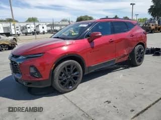 ✅ 2020 Chevrolet Blazer RS • VIN: 3GNKBERS5LS642724 • Лот: 69592175. Опубликован ранее на Copart с пробегом 24 737 миль. Бесплатный доступ к архиву аукционных продаж из США и подробный отчёт об истории автомобиля на DreamBid. Изображение 1.