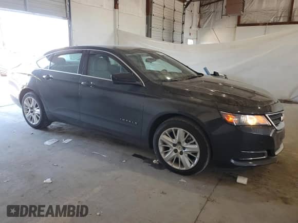 2014 Chevrolet Impala LS with VIN 1G11Y5SL6EU123294, listed as a Copart auction lot 86628715 with 58,018 mi miles and Salvage title. Bid and sale history available at DreamBid. Image 4.