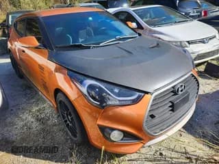 ✅ 2016 Hyundai Veloster Turbo • VIN: KMHTC6AE5GU258529 • Lot: 43705840. Listed on IAAI with 80,463 mi. Free auction sales archive from the USA and detailed vehicle history report at DreamBid. Image 1.