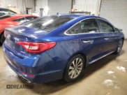 ✅ 2017 Hyundai Sonata Sport • VIN: 5NPE34AF1HH555299 • Lot: 67847272. Listed on Copart with 85,308 mi. Free auction sales archive from the USA and detailed vehicle history report at DreamBid. Image 3.