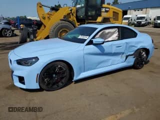 ✅ 2024 BMW M2 • VIN: 3MF13DM06R8E75603 • Lot: 70185234. Wystawiony na Copart z przebiegiem Nie podano. Bezpłatny archiwum sprzedaży aukcyjnych z USA i szczegółowy raport historii pojazdu na DreamBid. Zdjęcie 1.