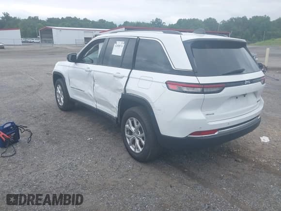 ✅ 2023 Jeep Grand Cherokee Limited • VIN: 1C4RJHBG3PC643173 • Lot: 42893164. Listed on IAAI with 20,323 mi. Free auction sales archive from the USA and detailed vehicle history report at DreamBid. Image 3.