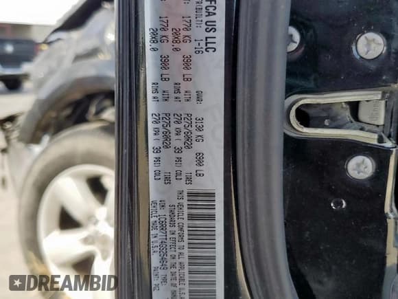 ✅ 2016 Ram 1500 Outdoorsman • VIN: 1C6RR7TT4GS254649 • Lot: 85101255. Listed on Copart with Not provided. Free auction sales archive from the USA and detailed vehicle history report at DreamBid. Image 12.