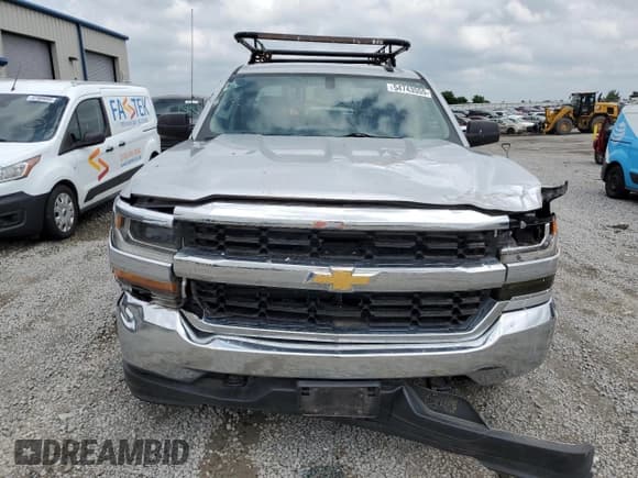 ✅ 2018 Chevrolet Silverado 1500 Work Truck • VIN: 1GCVKNEH7JZ165715 • Lot: 54743555. Wystawiony na Copart z przebiegiem 140 893 mil. Bezpłatny archiwum sprzedaży aukcyjnych z USA i szczegółowy raport historii pojazdu na DreamBid. Zdjęcie 5.