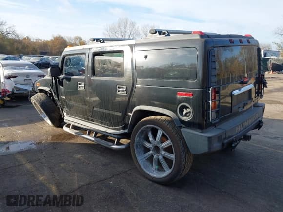 ✅ 2003 Hummer H2 • VIN: 5GRGN23U73H114611 • Лот: 43725817. Опубликован ранее на IAAI с пробегом 225 926 миль. Бесплатный доступ к архиву аукционных продаж из США и подробный отчёт об истории автомобиля на DreamBid. Изображение 3.