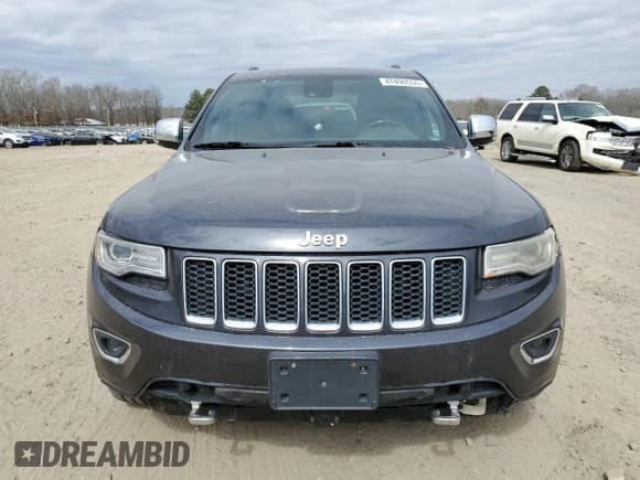 ✅ 2015 Jeep Grand Cherokee Overland • VIN: 1C4RJFCG1FC115844 • Lot: 47490555. Listed on Copart with 215,263 mi. Free auction sales archive from the USA and detailed vehicle history report at DreamBid. Image 5.