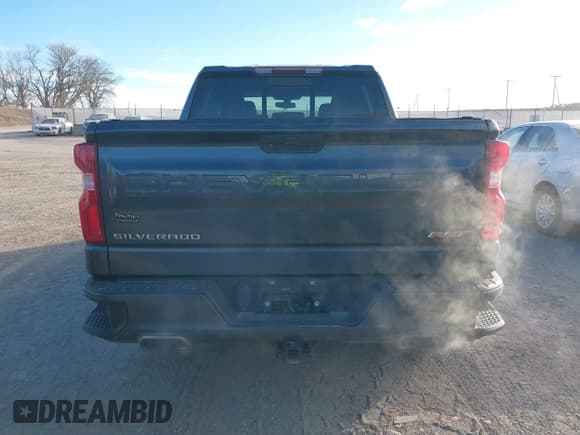 ✅ 2021 Chevrolet Silverado 1500 RST • VIN: 1GCUYEEL6MZ241539 • Lot: 40973115. Listed on IAAI with 58,407 mi. Free auction sales archive from the USA and detailed vehicle history report at DreamBid. Image 16.