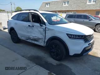 ✅ 2023 Kia Sorento X-Line S • VIN: 5XYRLDLC2PG226590 • Lot: 43253299. Listed on IAAI with 25,302 mi. Free auction sales archive from the USA and detailed vehicle history report at DreamBid. Image 1.