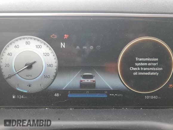 2022 Hyundai Santa Cruz SEL Premium с VIN 5NTJDDAF5NH038256, выставлен на аукционе Copart как лот 83506344 с пробегом 101 840 миль миль и Списание • Salvage title. История ставок и продаж доступна на DreamBid. Изображение 9.