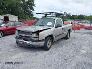 2004 Chevrolet Silverado 1500 Work Truck z VIN 1GCEC14X44Z161124, wystawiony jako IAAI lot #43372008 z przebiegiem 111 618 mil mil oraz . Historia ofert i sprzedaży dostępna na DreamBid. Obrazek 2.