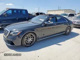 ✅ 2018 Mercedes-Benz S 63 AMG • VIN: WDDUG8JB2JA401661 • Lot: 53571305. Listed on Copart with Not provided. Free auction sales archive from the USA and detailed vehicle history report at DreamBid. Image 1.