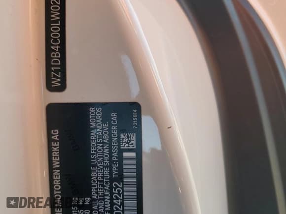 ✅ 2020 Toyota Supra 3.0 • VIN: WZ1DB4C00LW024252 • Лот: 85534705. Опубликован ранее на Copart с пробегом 30 165 миль. Бесплатный доступ к архиву аукционных продаж из США и подробный отчёт об истории автомобиля на DreamBid. Изображение 13.