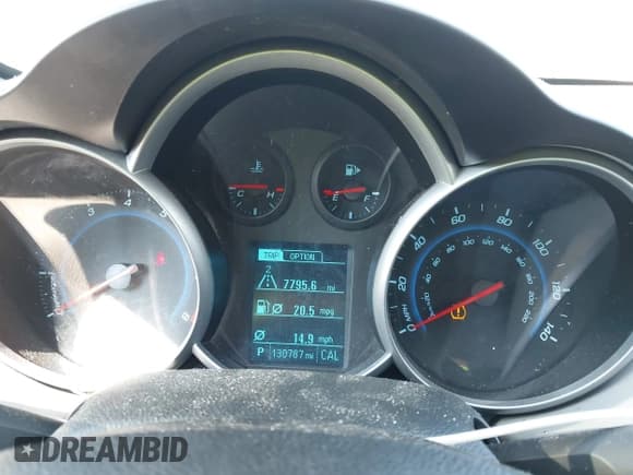 ✅ 2013 Chevrolet Cruze LS • VIN: 1G1PA5SH8D7155137 • Lot: 43170057. Listed on IAAI with 130,787 mi. Free auction sales archive from the USA and detailed vehicle history report at DreamBid. Image 7.