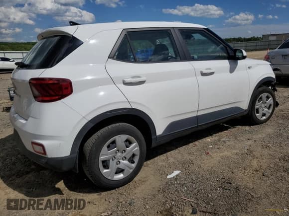 ✅ 2020 Hyundai Venue SE • VIN: KMHRB8A31LU046776 • Lot: 58166595. Listed on Copart with 85,365 mi. Free auction sales archive from the USA and detailed vehicle history report at DreamBid. Image 3.