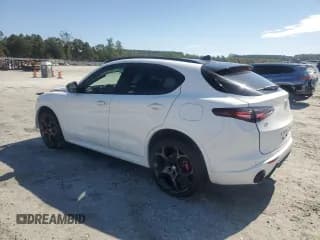 ✅ 2025 Alfa Romeo Stelvio Ti • VIN: ZASPAKBN5S7D95763 • Lot: 84903165. Listed on Copart with 10,758 mi. Free auction sales archive from the USA and detailed vehicle history report at DreamBid. Image 2.