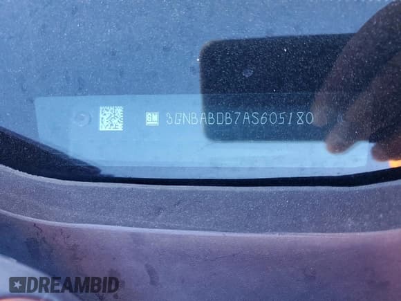 ✅ 2010 Chevrolet HHR 1LT • VIN: 3GNBABDB7AS605180 • Lot: 82005814. Listed on Copart with 171,808 mi. Free auction sales archive from the USA and detailed vehicle history report at DreamBid. Image 13.