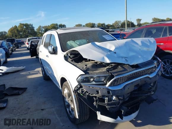 ✅ 2021 Dodge Durango Citadel • VIN: 1C4RDHEG0MC818638 • Лот: 43432053. Опубликован ранее на IAAI с пробегом 67 464 миль. Бесплатный доступ к архиву аукционных продаж из США и подробный отчёт об истории автомобиля на DreamBid. Изображение 1.