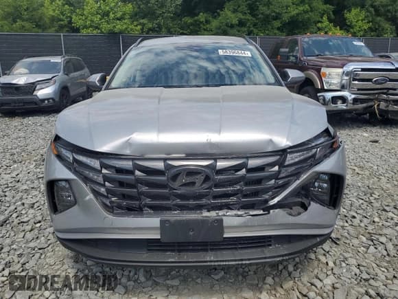 ✅ 2022 Hyundai Tucson Blue • VIN: KM8JBCA13NU066397 • Lot: 58396844. Wystawiony na Copart z przebiegiem 44 156 mil. Bezpłatny archiwum sprzedaży aukcyjnych z USA i szczegółowy raport historii pojazdu na DreamBid. Zdjęcie 5.