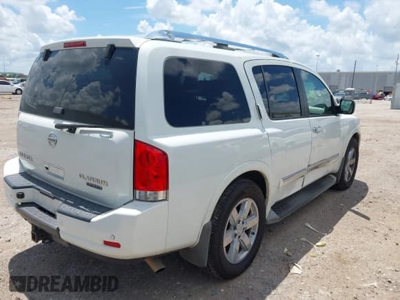 ✅ 2013 Nissan Armada SV • VIN: 5N1BA0ND2DN602145 • Лот: 42589200. Опубликован ранее на IAAI с пробегом 267 780 миль. Бесплатный доступ к архиву аукционных продаж из США и подробный отчёт об истории автомобиля на DreamBid. Изображение 4.