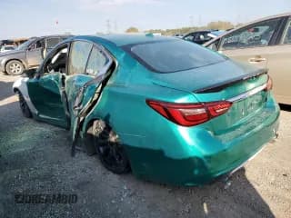 ✅ 2018 Infiniti Q50 Luxe • VIN: JN1EV7AR9JM610439 • Лот: 81951575. Опубликован ранее на Copart с пробегом 44 223 миль. Бесплатный доступ к архиву аукционных продаж из США и подробный отчёт об истории автомобиля на DreamBid. Изображение 2.