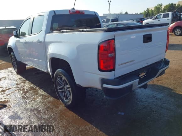 ✅ 2021 Chevrolet Colorado 2WD Work Truck • VIN: 1GCGSBEA1M1268867 • Lot: 43151121. Listed on IAAI with 141,071 mi. Free auction sales archive from the USA and detailed vehicle history report at DreamBid. Image 3.