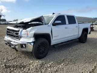 ✅ 2015 GMC Sierra 1500 SLT • VIN: 3GTU2VEC3FG486321 • Lot: 71520885. Listed on Copart with 45,718 mi. Free auction sales archive from the USA and detailed vehicle history report at DreamBid. Image 1.