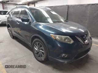 ✅ 2016 Nissan Rogue S • VIN: 5N1AT2MT9GC733695 • Lot: 42014928. Listed on IAAI with 155,351 mi. Free auction sales archive from the USA and detailed vehicle history report at DreamBid. Image 1.