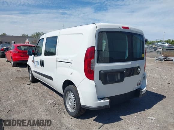 ✅ 2022 Ram ProMaster City Cargo Tradesman • VIN: ZFBHRFAB2N6Y37397 • Lot: 43158328. Listed on IAAI with 55,664 mi. Free auction sales archive from the USA and detailed vehicle history report at DreamBid. Image 3.