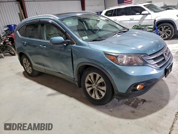 ✅ 2013 Honda CR-V EX-L • VIN: 5J6RM4H72DL033245 • Lot: 93840425. Wystawiony na Copart z przebiegiem 96 252 mil. Bezpłatny archiwum sprzedaży aukcyjnych z USA i szczegółowy raport historii pojazdu na DreamBid. Zdjęcie 4.