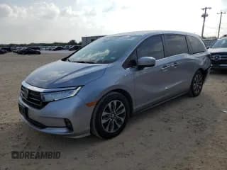 ✅ 2023 Honda Odyssey EX-L • VIN: 5FNRL6H60PB040973 • Lot: 89483955. Wystawiony na Copart z przebiegiem 47 203 mil. Bezpłatny archiwum sprzedaży aukcyjnych z USA i szczegółowy raport historii pojazdu na DreamBid. Zdjęcie 1.