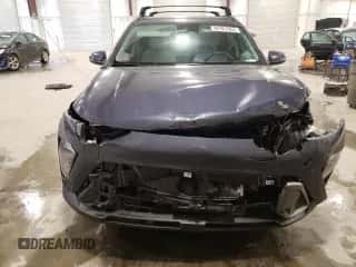 2024 Hyundai Kona SEL with VIN KM8HC3ABXRU051597, listed as a Copart auction lot 82367364 with 7,956 mi miles and Salvage title. Bid and sale history available at DreamBid. Image 5.