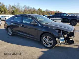 2018 Hyundai Sonata Limited with VIN 5NPE34AF8JH720738, listed as a Copart auction lot 81995615 with 60,096 mi miles and Salvage title. Bid and sale history available at DreamBid. Image 4.