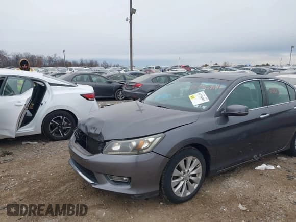 ✅ 2013 Honda Accord EX • VIN: 1HGCR2F7XDA279154 • Lot: 43736903. Listed on IAAI with 143,058 mi. Free auction sales archive from the USA and detailed vehicle history report at DreamBid. Image 2.
