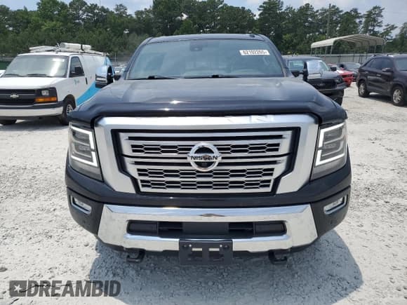 ✅ 2021 Nissan Titan Pro-4X • VIN: 1N6AA1FB8MN531727 • Lot: 62102265. Listed on Copart with 26,668 mi. Free auction sales archive from the USA and detailed vehicle history report at DreamBid. Image 5.