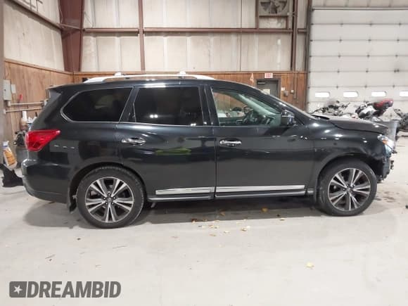 ✅ 2019 Nissan Pathfinder S • VIN: 5N1DR2MMXKC595274 • Lot: 43751298. Listed on IAAI with 106,868 mi. Free auction sales archive from the USA and detailed vehicle history report at DreamBid. Image 14.