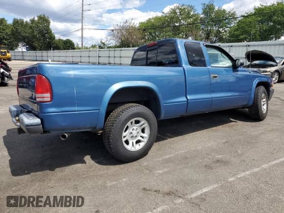 2004 Dodge Dakota with VIN 1D7GL12K84S676674, listed as a Copart auction lot 70167545 with 62,177 mi miles and Salvage title. Bid and sale history available at DreamBid. Image 3.