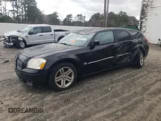 2005 Dodge Magnum RT с VIN 2D4GV58285H555352, выставлен на аукционе Copart как лот 47599175 с пробегом 131 288 миль миль и Списание • Salvage title. История ставок и продаж доступна на DreamBid. Изображение 1.