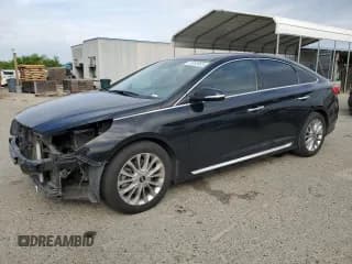 ✅ 2015 Hyundai Sonata Sport • VIN: 5NPE34AF2FH105674 • Лот: 47493833. Опубликован ранее на Copart с пробегом 138 734 миль. Бесплатный доступ к архиву аукционных продаж из США и подробный отчёт об истории автомобиля на DreamBid. Изображение 1.