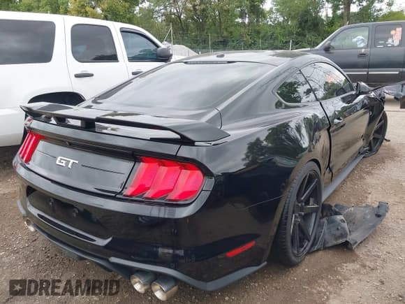 ✅ 2020 Ford Mustang GT • VIN: 1FA6P8CF1L5114039 • Lot: 43019457. Listed on IAAI with 49,838 mi. Free auction sales archive from the USA and detailed vehicle history report at DreamBid. Image 4.