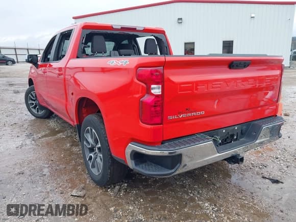 ✅ 2023 Chevrolet Silverado 1500 LT • VIN: 3GCUDDED4PG258486 • Lot: 41474413. Listed on IAAI with 38,890 mi. Free auction sales archive from the USA and detailed vehicle history report at DreamBid. Image 3.