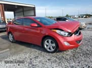 ✅ 2013 Hyundai Elantra Limited • VIN: KMHDH4AE9DU971309 • Lot: 68315925. Listed on Copart with 12,468 mi. Free auction sales archive from the USA and detailed vehicle history report at DreamBid. Image 4.