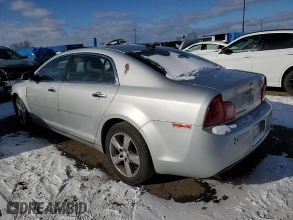 ✅ 2012 Chevrolet Malibu 2LT • VIN: 1G1ZD5EUXCF297583 • Lot: 84211364. Listed on Copart with 149,780 mi. Free auction sales archive from the USA and detailed vehicle history report at DreamBid. Image 2.