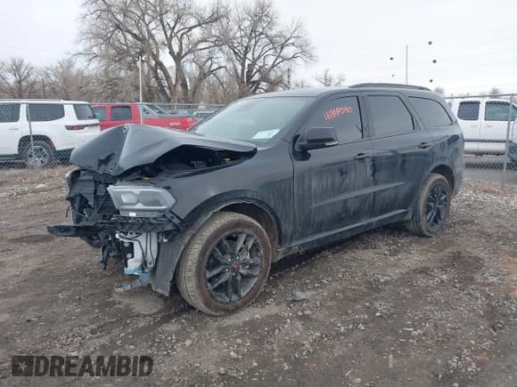 ✅ 2023 Dodge Durango GT Plus • VIN: 1C4RDJDG7PC637517 • Lot: 41818040. Listed on IAAI with 37,092 mi. Free auction sales archive from the USA and detailed vehicle history report at DreamBid. Image 2.